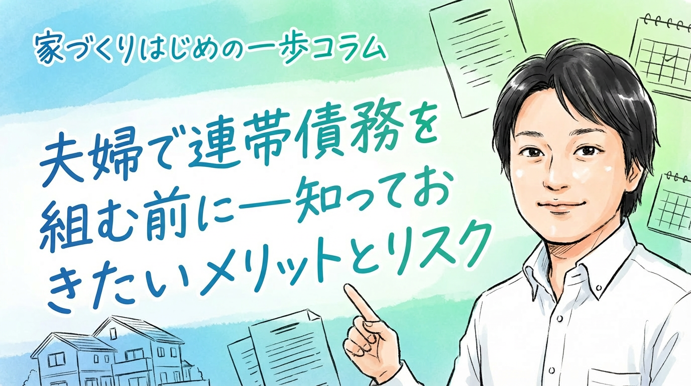 夫婦で連帯債務を組む前に――知っておきたいメリットとリスク