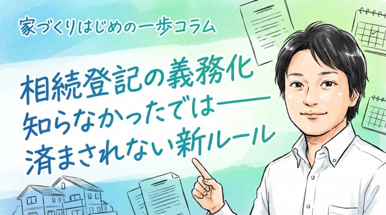 相続登記の義務化――知らなかったでは済まされない新ルール