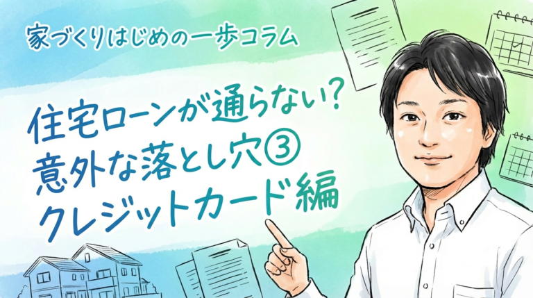 住宅ローンが通らない?意外な落とし穴③クレジットカード編