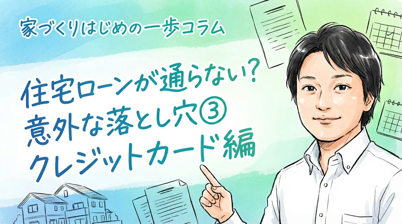 住宅ローンが通らない？意外な落とし穴③クレジットカード編