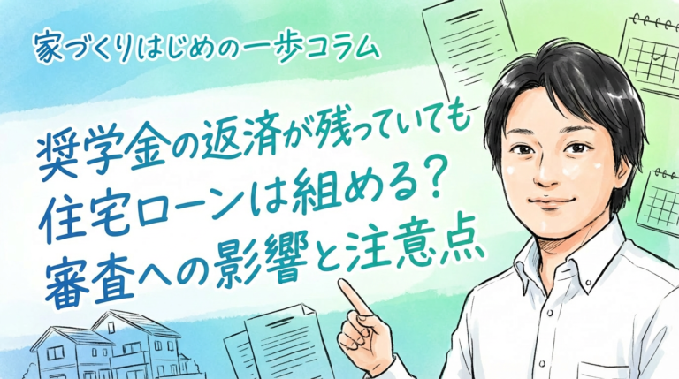 奨学金の返済が残っていても住宅ローンは組める?審査への影響と注意点