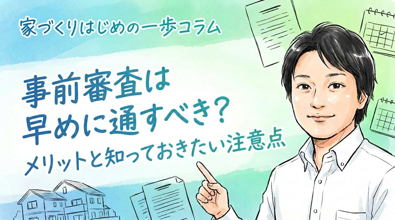 事前審査は早めに通すべき？メリットと知っておきたい注意点