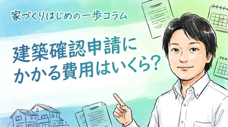 建築確認申請にかかる費用はいくら？