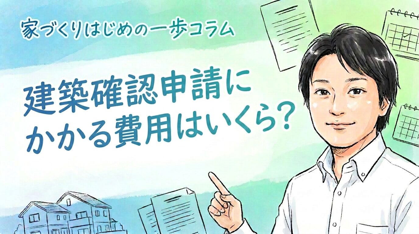 建築確認申請にかかる費用はいくら?