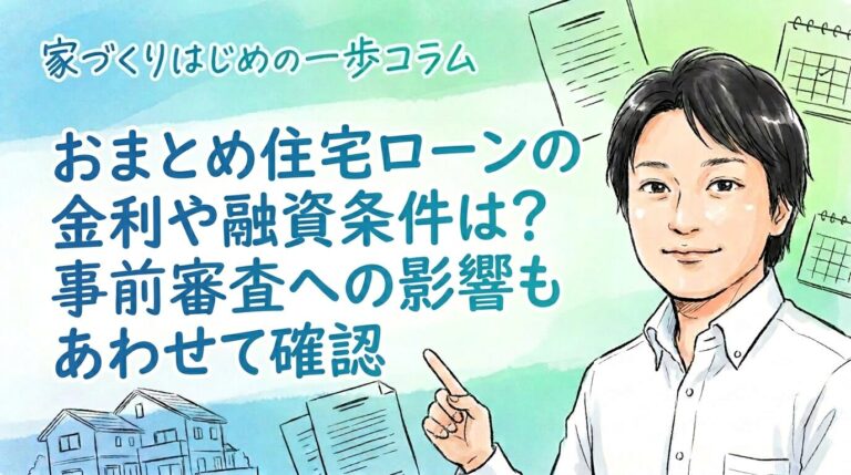 おまとめ住宅ローンの金利や融資条件は?事前審査への影響もあわせて確認